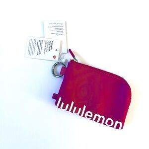 NWT/ Lululemon 🍋 Clippable Card Pouch
